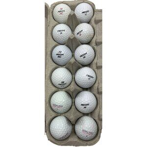 Mixed Golf Balls Precept & Kirkland 12 Count 105f